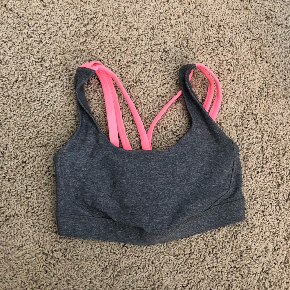 Grey Lululemon Sports Bra